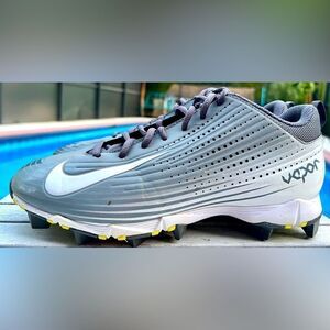 NIKE VAPOR KEYSTONE Low Stealth Mens Baseball Cleats 684698-011 US 8.5